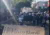 Residentes de Hato Nuevo protestan por calles en mal estado , falta de agua y acumulación de basura