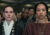 Rebecca Ferguson como Juliette Nichols y Alexandria Riley como Camille Sims en Silo 3x09